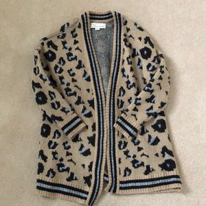 Oversized Leapord Sweater